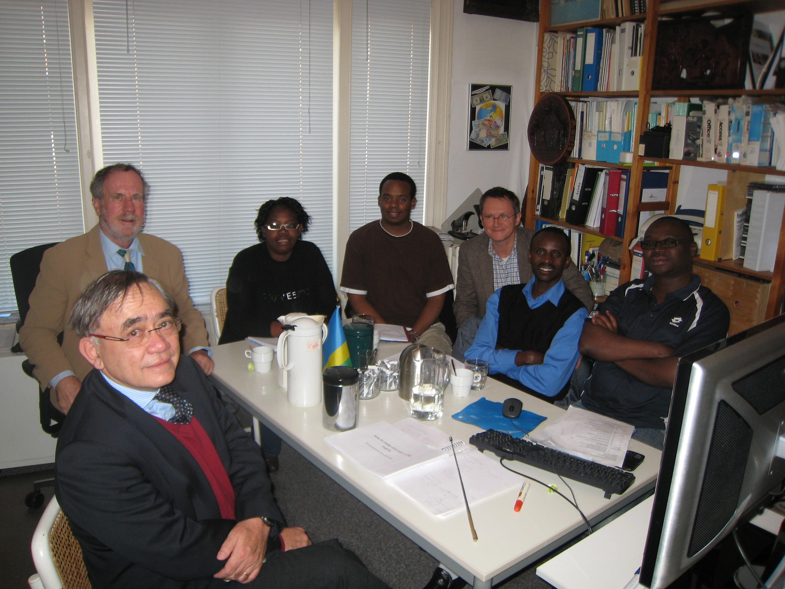 MINECOFIN visit to MMC in the Hague