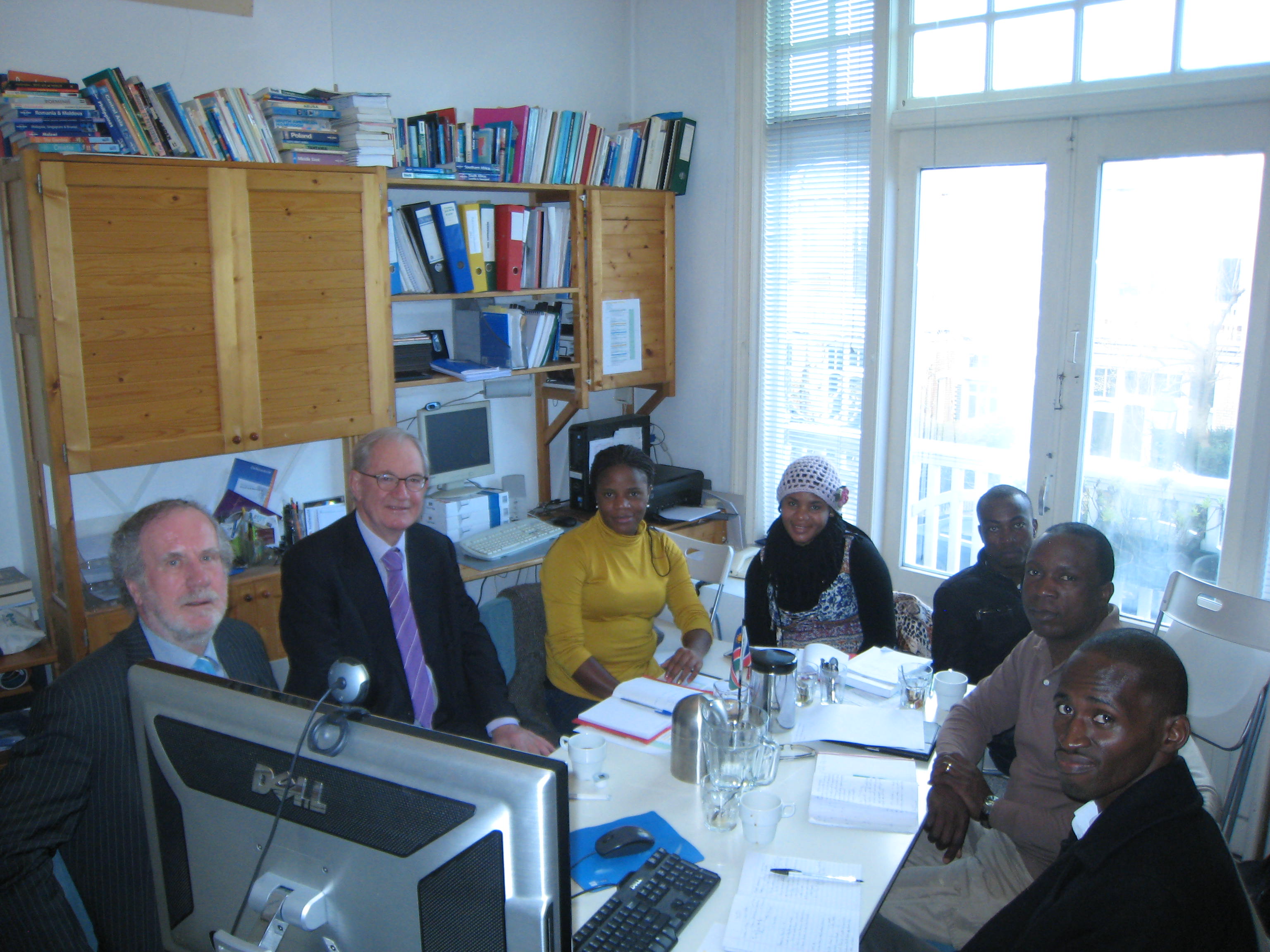 Visit Ministry of Finance of Namibia Septembet 2014