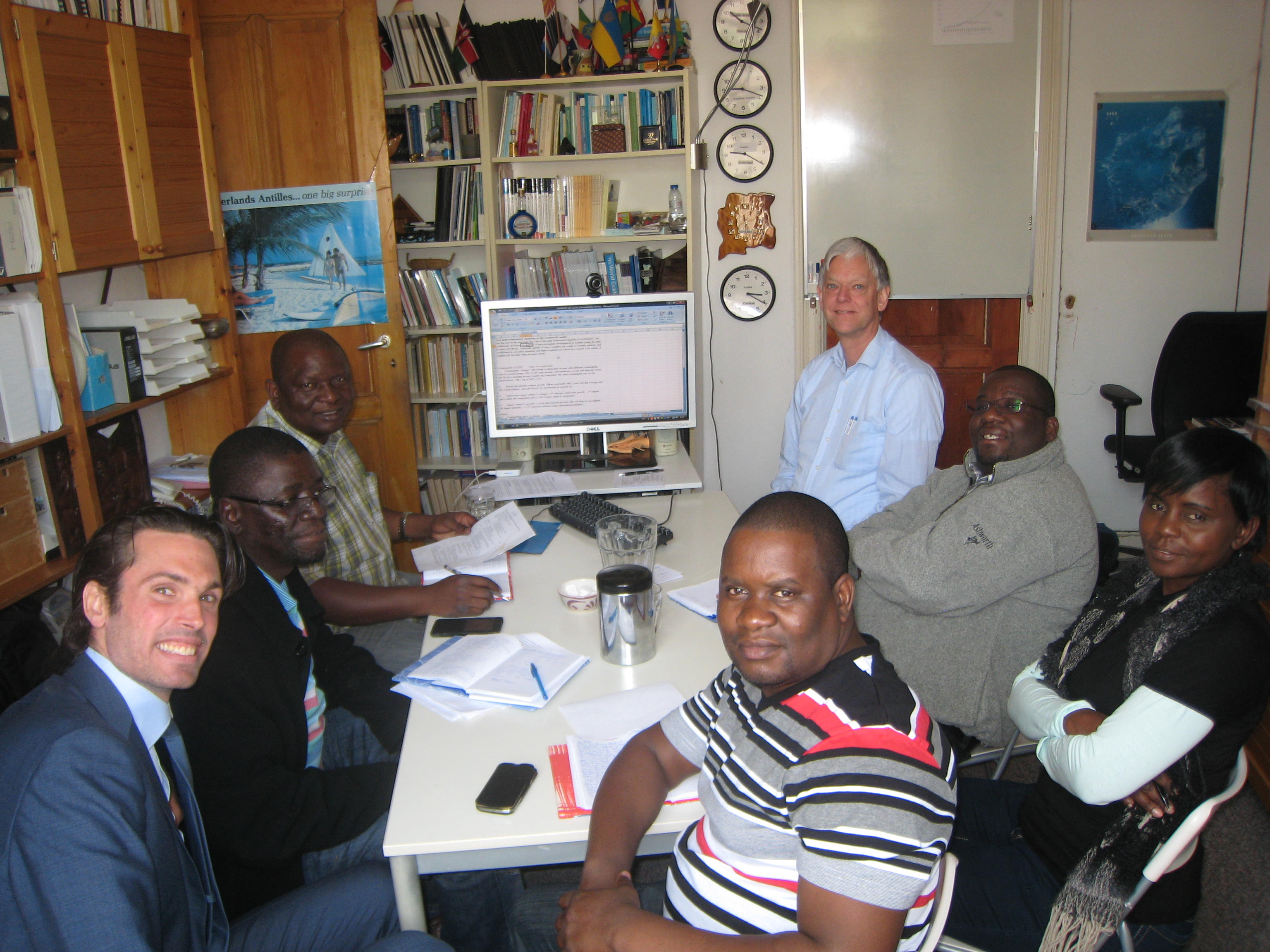 Visit Ministry of Finance of Namibia Septembet 2014